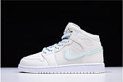 AIR JORDAN 1 MID GG MULTI COLOR SWOOSH 555112-035 - 1