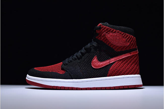 AIR JORDAN 1 RETRO FLYKNIT BANNED 919704-001 - 1
