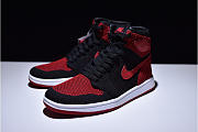AIR JORDAN 1 RETRO FLYKNIT BANNED 919704-001 - 4