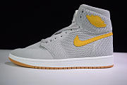 AIR JORDAN 1 RETRO FLYKNIT WOLF GREY 919704-025 - 1
