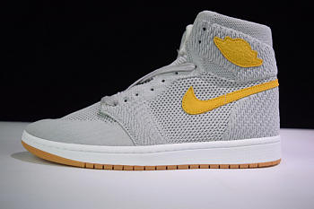 AIR JORDAN 1 RETRO FLYKNIT WOLF GREY 919704-025