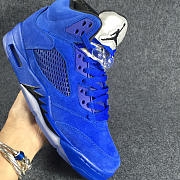 jordan 5 blue raging bulls 136027-401 - 3