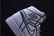 AIR JORDAN 1 COMIC 3D PENCIL WHITE HAND-PAINTED AA4724-110 - 3