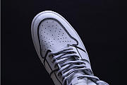AIR JORDAN 1 COMIC 3D PENCIL WHITE HAND-PAINTED AA4724-110 - 5