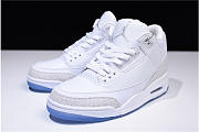 AIR JORDAN 3 RETRO TRIPLE WHITE 136064-111 - 5
