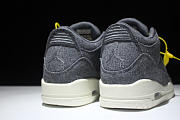 AIR JORDAN 3 RETRO WOOL DARK GREY 854263-004 MENS SHOE - 2