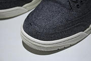 AIR JORDAN 3 RETRO WOOL DARK GREY 854263-004 MENS SHOE - 5