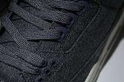 AIR JORDAN 3 RETRO WOOL DARK GREY 854263-004 MENS SHOE - 6
