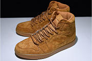 AIR JORDAN 1 RETRO HIGH OG GOLDEN HARVEST 555088-710 WHEAT - 1