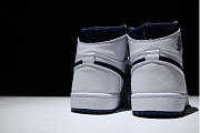 Air Jordan 1 Retro High OG White Navy 555088-106 - 5