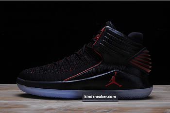 AIR JORDAN 32 XXX2 BRED MJ DAY BLACK RED AA1253-001