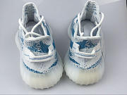 Adidas Yeezy 350 Blue Zebra New Color Original - 2