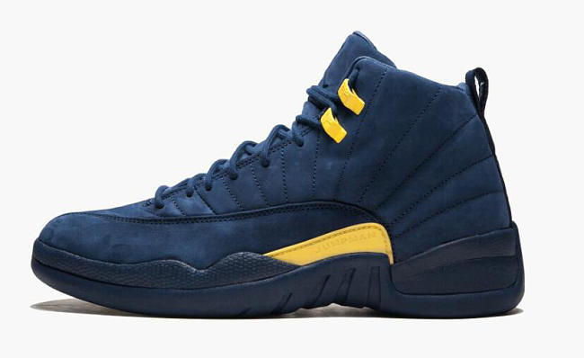 Air Jordan 12 RTR Michigan NRG BQ3180-407 - 1