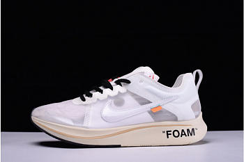 Nike The 10: OFF-WHITE x Nike Zoom Fly White AJ4588-100