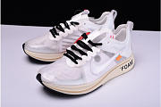 Nike The 10: OFF-WHITE x Nike Zoom Fly White AJ4588-100 - 4