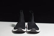 Balenciaga Speed Stretch-Knit Black Red 494371 W05G 1000 - 6