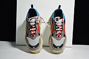 Balenciaga Triple S Grey Red Blue 512175 W09O2 4365 - 5
