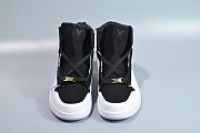 Air Jordan 1 Retro Low Flyknit BlackGold AQ7474 001 - 4