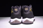 Jordan 11 Retro Heiress Black Stingray 852625 030 - 4