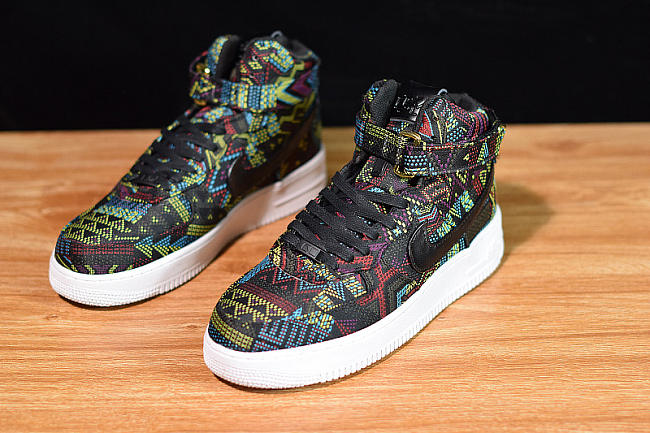 NIKE AIR FORCE 1 HIGH BHM QS 836227 001 - 1