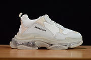 Balenciaga Triple S Clear Sole White 541624 W09E1 9000 - 6