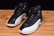 AIR JORDAN 12 RETRO BLACK VARSITY RED WHITE 130690 001 - 4