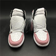 Air Jordan 1 Retro High OG White Pink Black 555086 688 - 3
