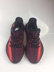 Adidas Yeezy Boost 350 V2 Black Wine red zebra - 4