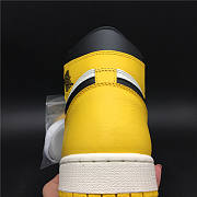 Air Jordan 1 Yellow Toe Black White AR1020-700 - 4