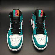 Air Jordan 1 Mid SE South Beach Turbo Green 852542 306 - 5
