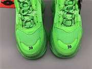 Balenciaga Triple S Neon Green Clear Sole 544351 W09OL 3801 - 5