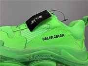 Balenciaga Triple S Neon Green Clear Sole 544351 W09OL 3801 - 3