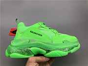 Balenciaga Triple S Neon Green Clear Sole 544351 W09OL 3801 - 2