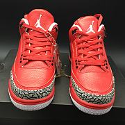 AIR JORDAN 3 RETRO OG RED BLACK WHITE 580775-601 - 4