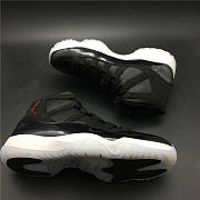 Air Jordan 11 “72-10” Black/Gym Red-White-Anthracite 378037-002 - 2