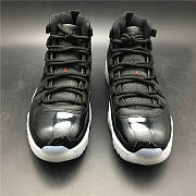 Air Jordan 11 “72-10” Black/Gym Red-White-Anthracite 378037-002 - 5