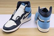 Air Jordan 1 Retro High Obsidian UNC 555088140 - 4