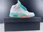 Air Jordan 5 Retro Light Aqua (GS) - 5