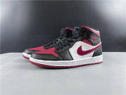 Air Jordan 1 Mid Bred Toe 554724-066 - 1