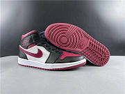 Air Jordan 1 Mid Bred Toe 554724-066 - 5