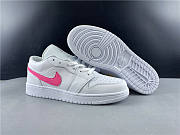 Air Jordan 1 Low White Neon (GS) CW7035-100 - 4
