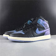 Air Jordan 1 Mid Iridescent Black (W) BQ6472009  - 1