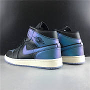 Air Jordan 1 Mid Iridescent Black (W) BQ6472009  - 2