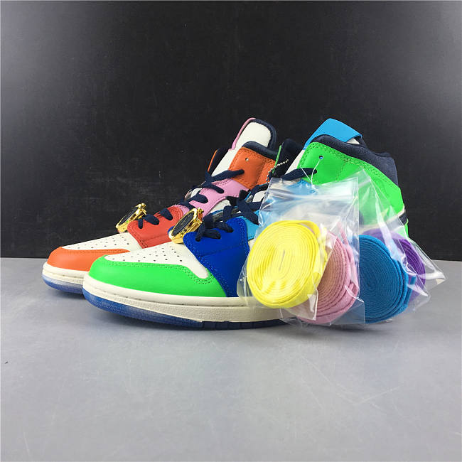 Jordan 1 Mid SE Fearless Melody Ehsani (W)  - 1