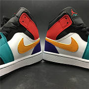 Air Jordan 1 Mid Bred Multi-Color 554724125 - 4