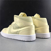 Air Jordan 1 Mid Goose Feather Yellow CK6587200 - 5