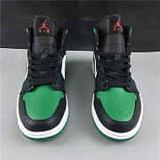 Air Jordan 1 Mid Green Toe 554724067  - 2