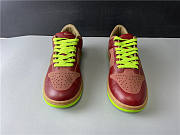 Nike Dunk Low 1-Piece Laser Varsity Red Chartreuse 311611661 - 2
