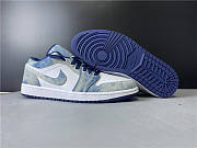 Air Jordan 1 Low Washed Denim CZ8455100 - 2