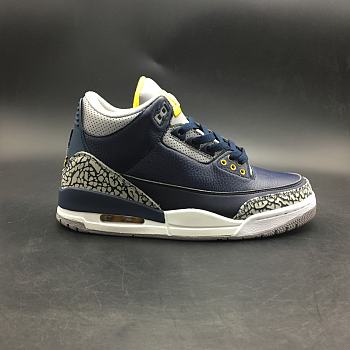 Air Jordan 3 Retro 'Michigan' PE AJ 3-820064